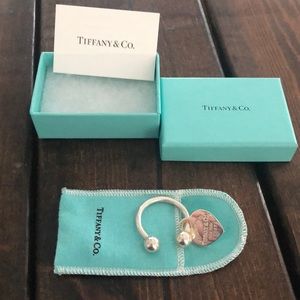 Tiffany & Co heart keychain New without tags